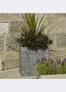 Slate Planter Square 38cm