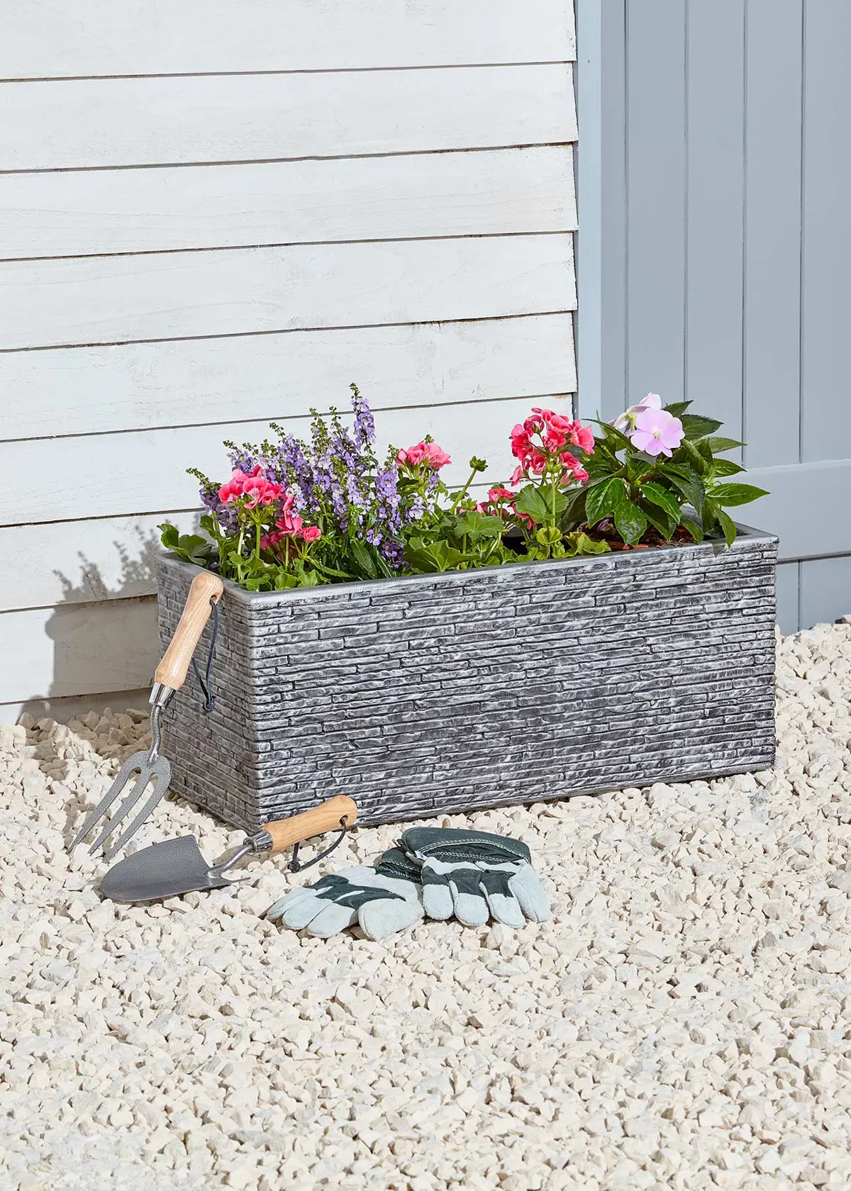A photo of Slate Trough 60cm