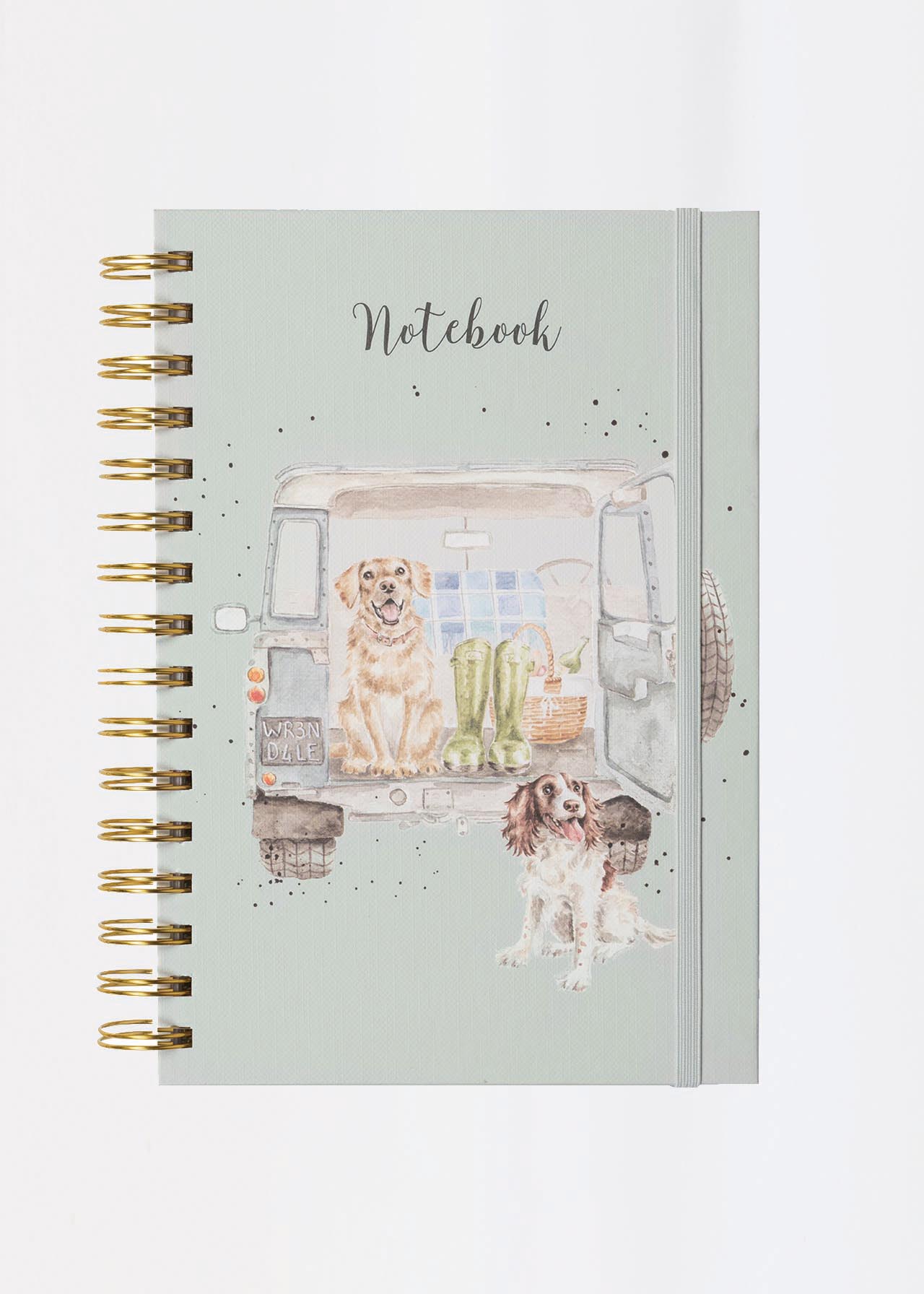 Paws for Picnic A5 Spiral Notebook