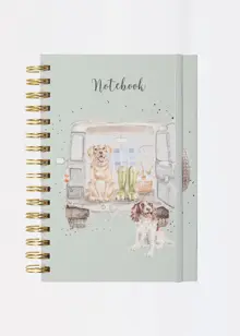 Paws for Picnic A5 Spiral Notebook