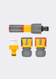 Hozelock 3in1 Nozzle Plus & Fittings Starter Set