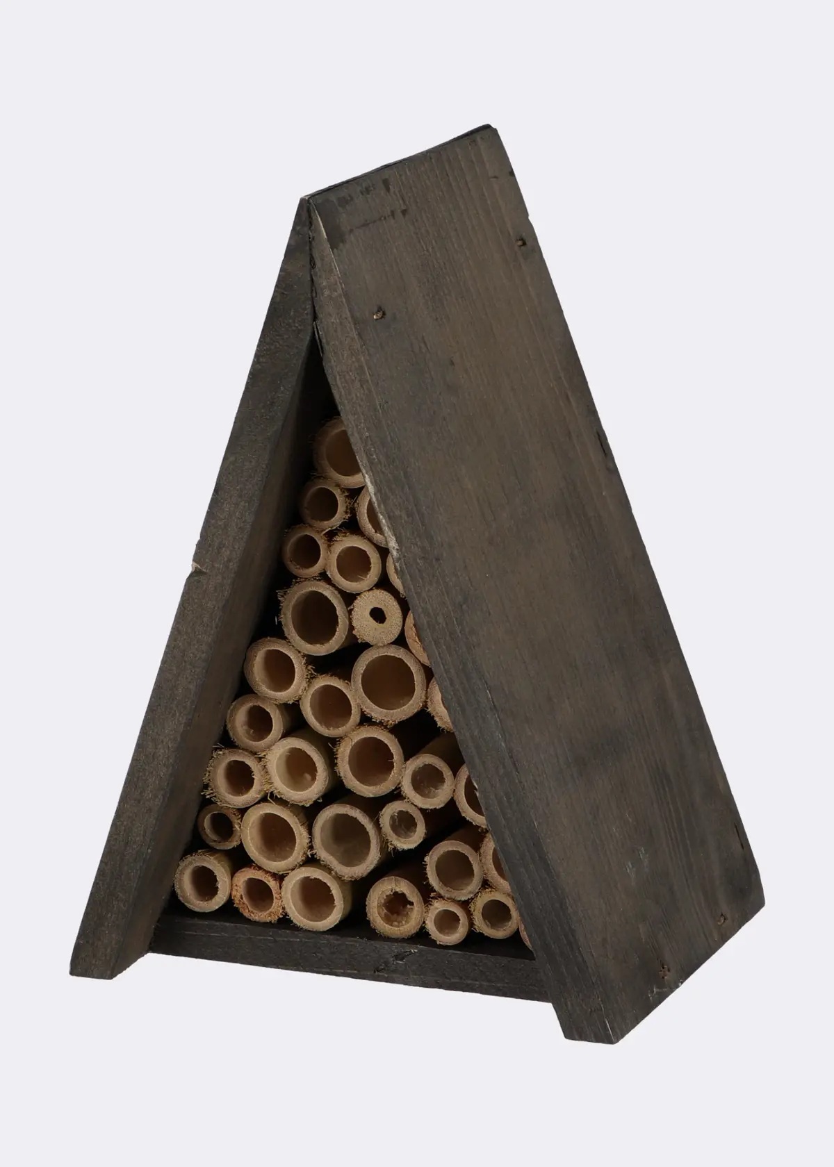 A photo of Bamboo & Pinewood Wigwam Bee House