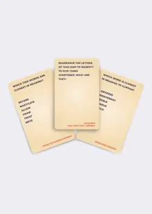 Boost Your Brain Cards
