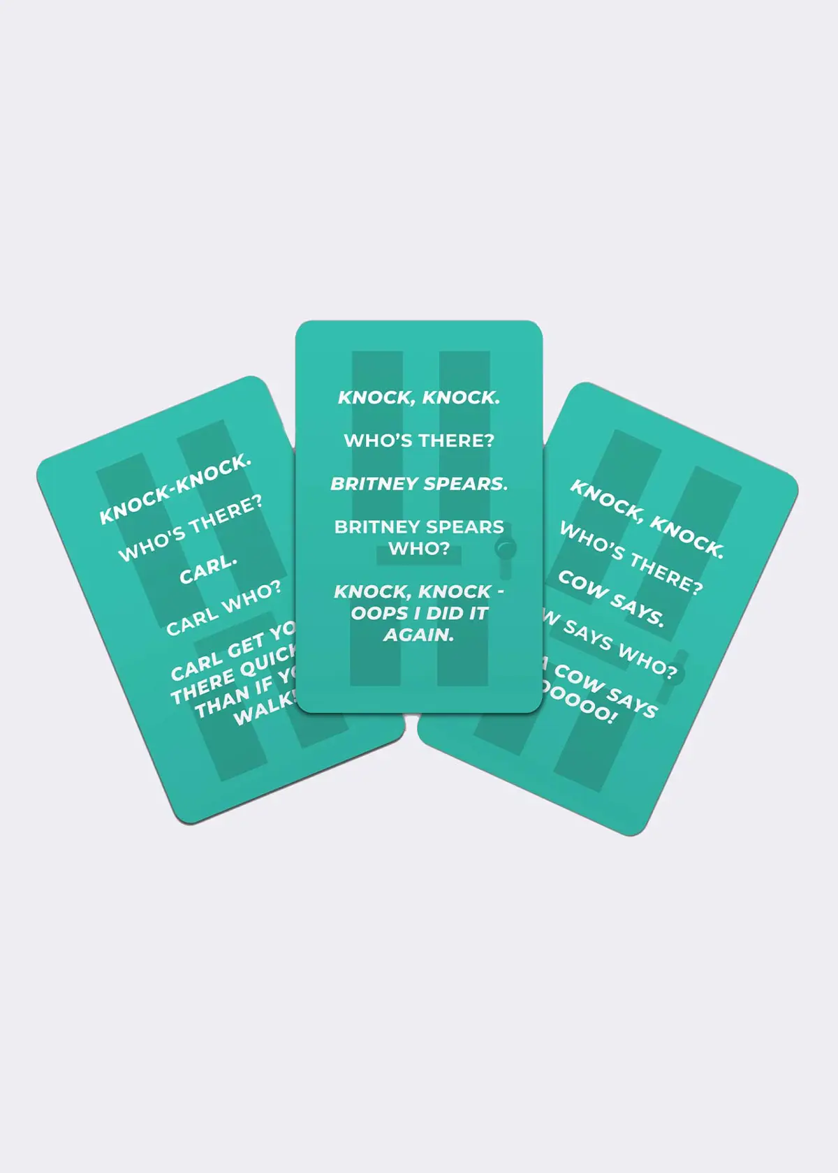 A photo of Knock Knock Joke Cards