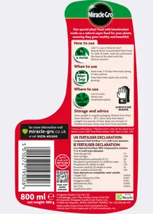 Miracle-Gro Rose Feed 800ml