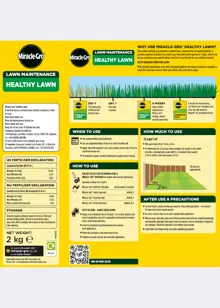 Miracle-Gro Healthy Lawn Feed 80m2