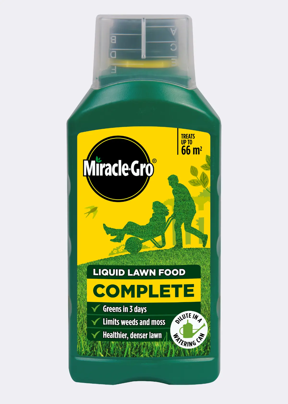 A photo of Miracle-Gro Complete Liquid Lawn Food 1L