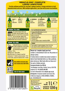 Miracle-Gro Complete Liquid Lawn Food 1L