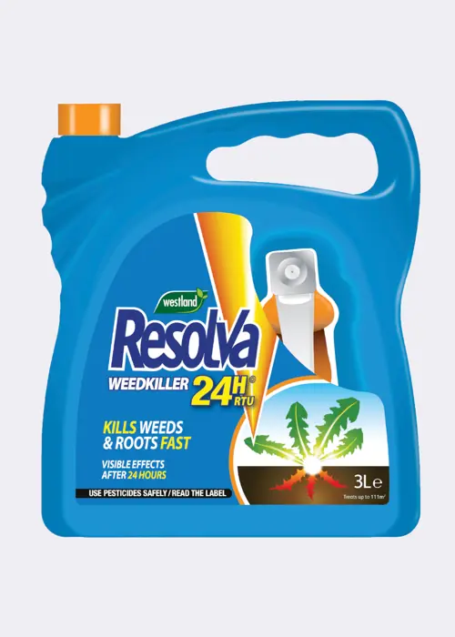 A photo of Resolva Ready-To-Use 24 Hour Weedkiller 3L