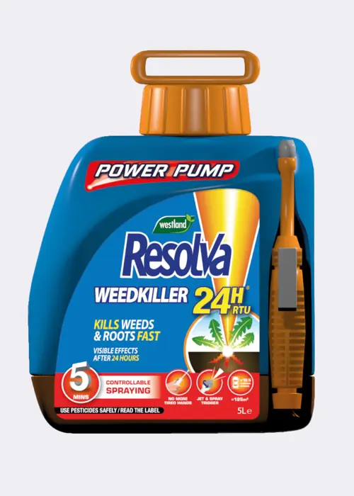 A photo of Resolva 24 Hour Weedkiller 5L Power Pump