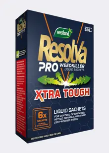 Resolva Xtra Tough Pro Weedkiller Liquid Sachets 6x100ml