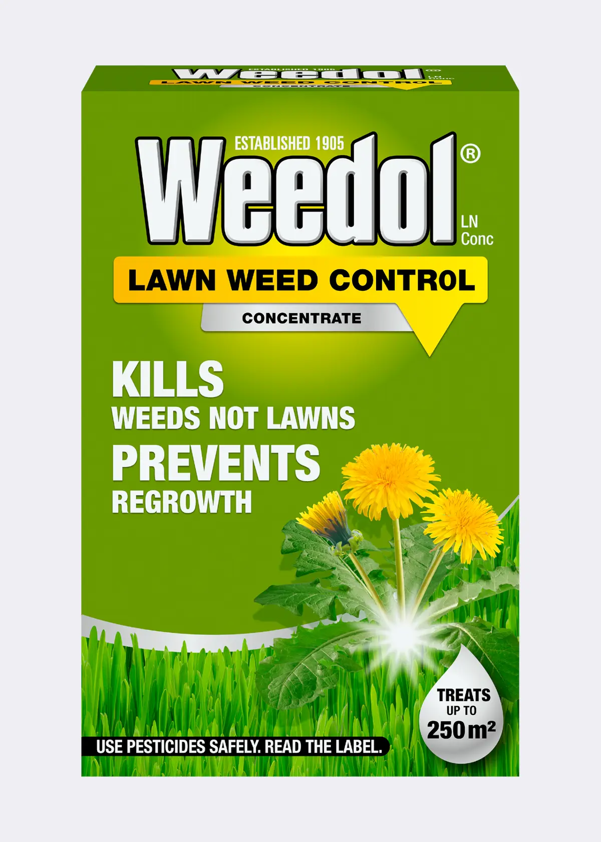 A photo of Weedol Lawn Concentrate Weed Killer 500ml