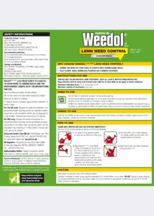Weedol Lawn Concentrate Weed Killer 500ml