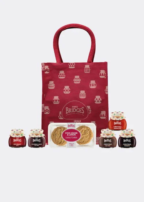 A photo of Mrs Bridges Sweet & Savoury Christmas Hamper