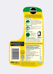 Miracle-Gro All Purpose Concentrated Liquid Plant Food 800ml