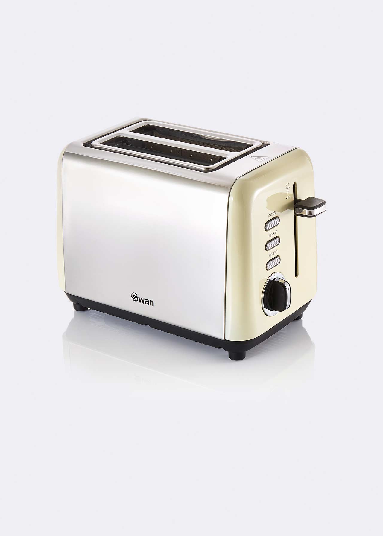 Swan Townhouse 2-Slice Toaster Chrome