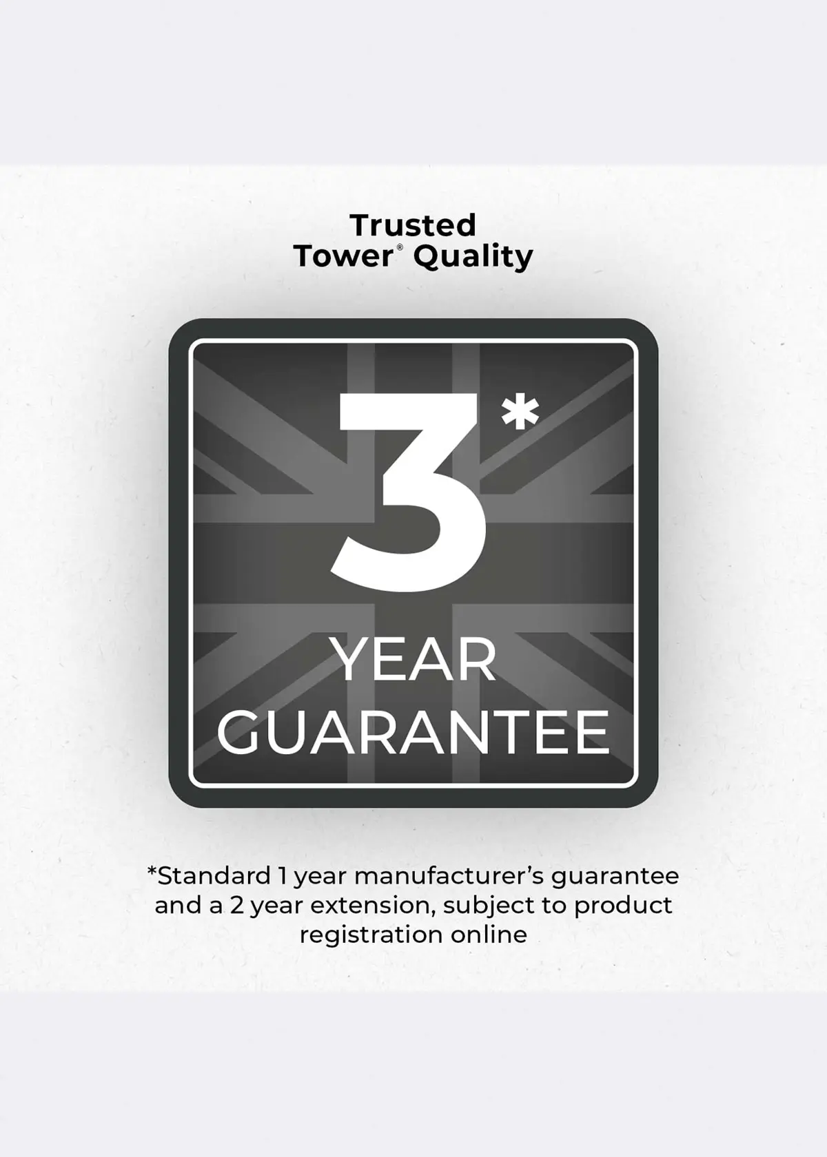 A photo of Tower Solitaire 2 Slice Toaster Black