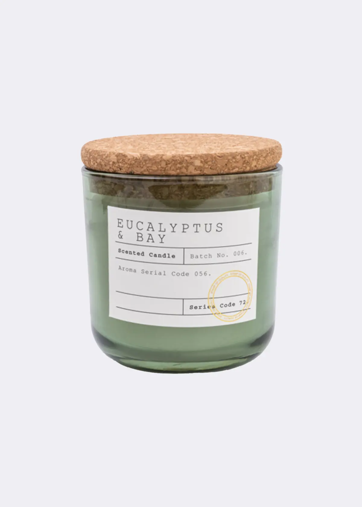 A photo of Eucalyptus & Bay Scented Candle 400g