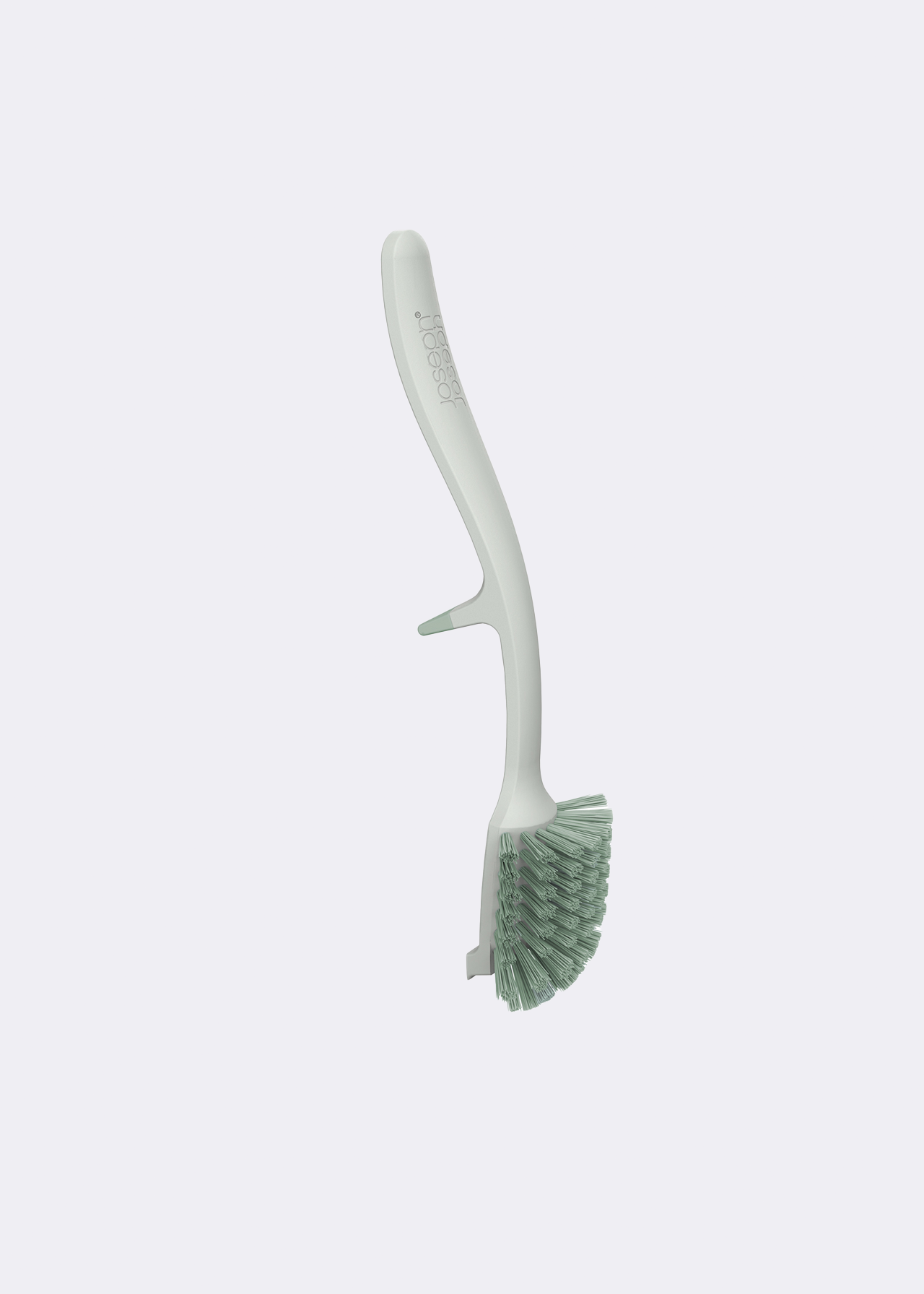 Edge dish brush stone/sage