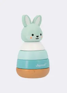 Stacking Rabbit Wooden Toy