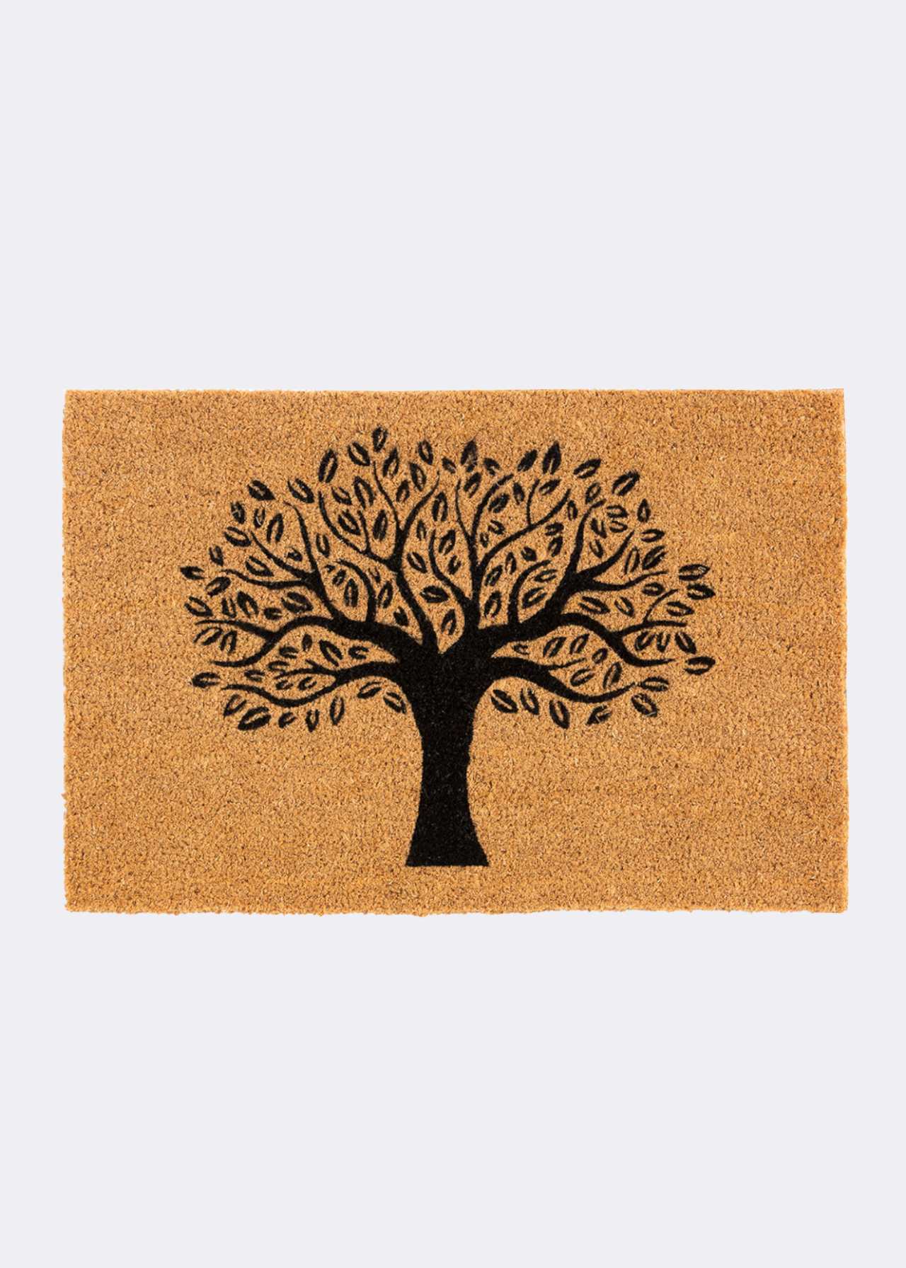 Tree Print Coir Doormat 45x75cm