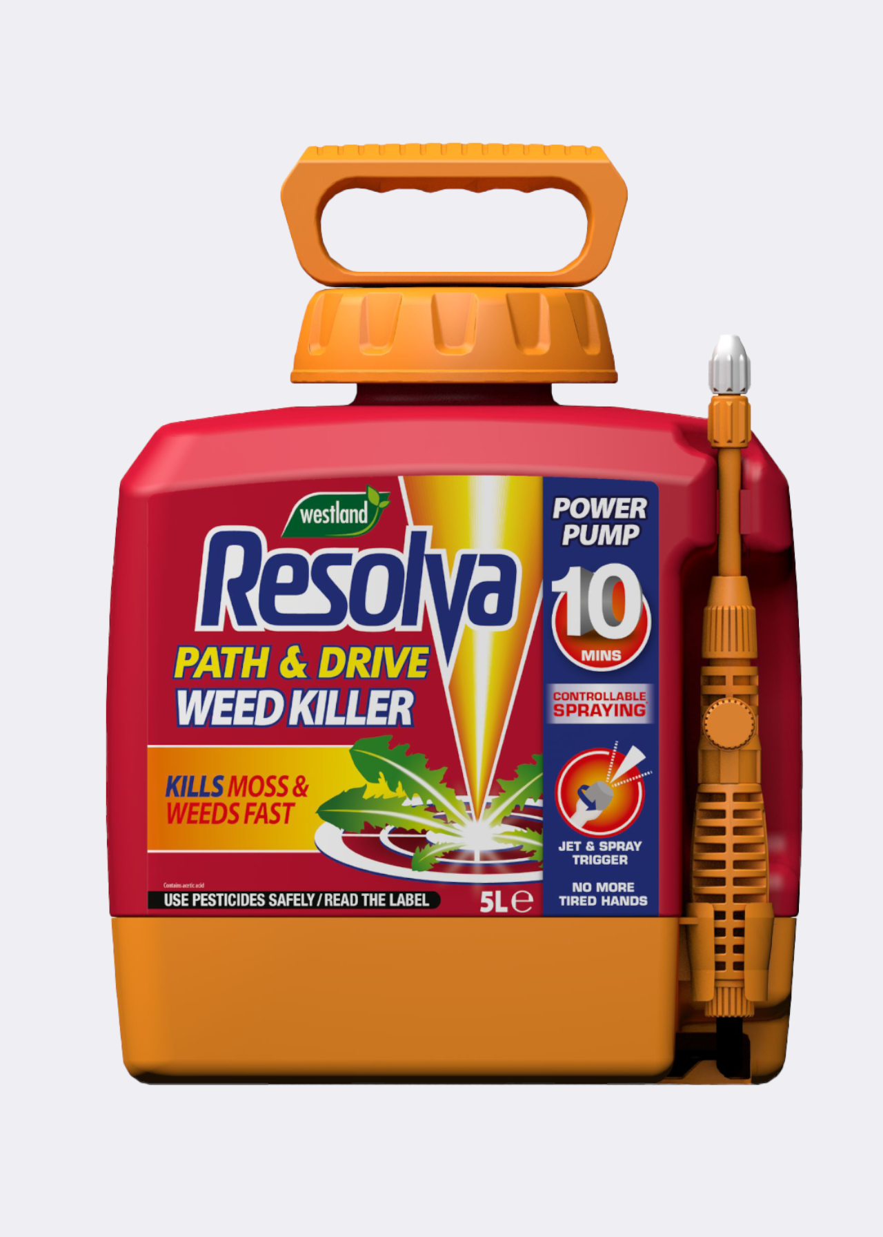 Resolva Path & Drive Weedkiller 5L Power Pump