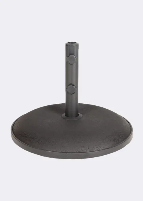 Parasol Base Concrete 15kg D45cm Black