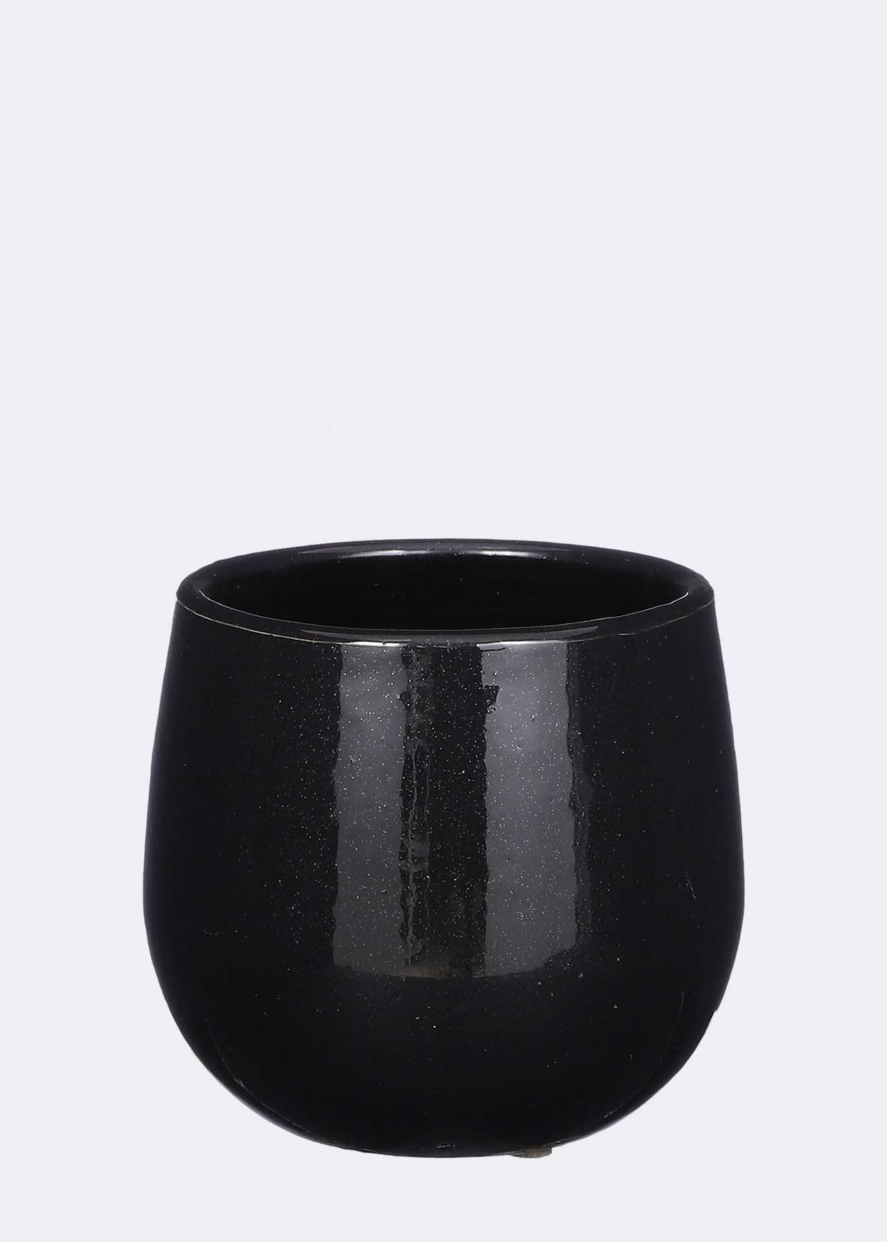 Pablo Pot Round Black 14cm