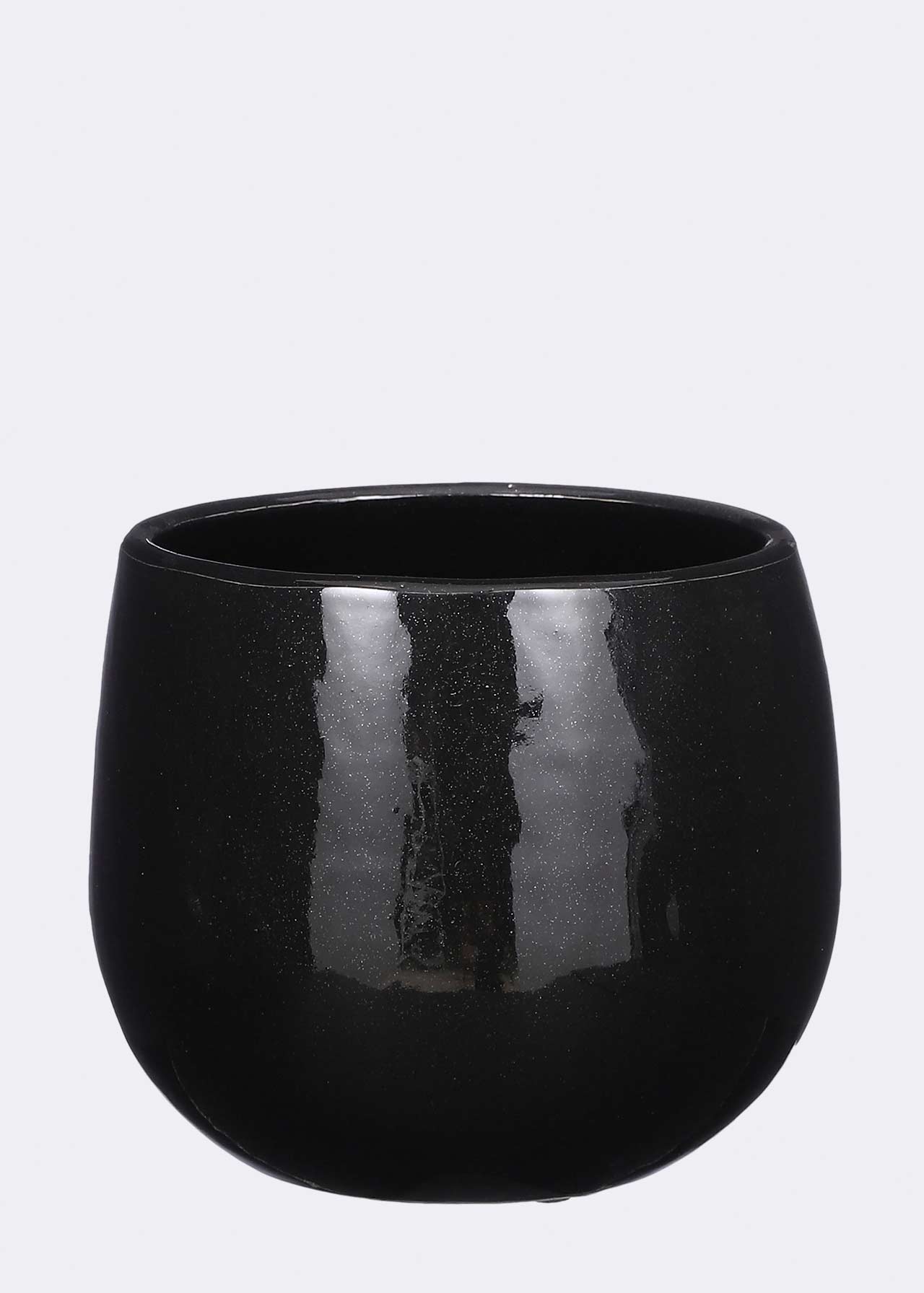 Pablo Pot Round Black 16cm