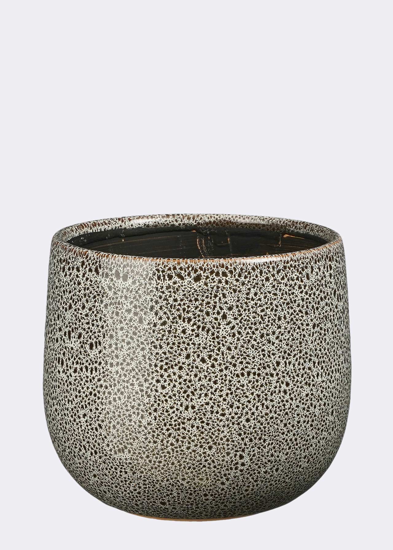 Paola Pot Round Light Grey 18cm