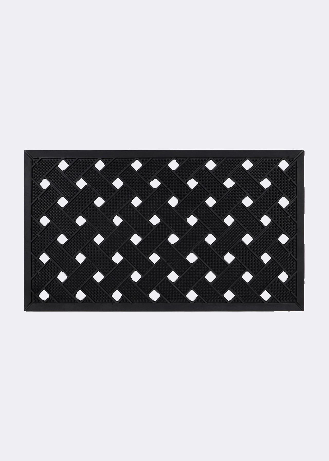 Lattice Rubber Door Mat 40x70cm