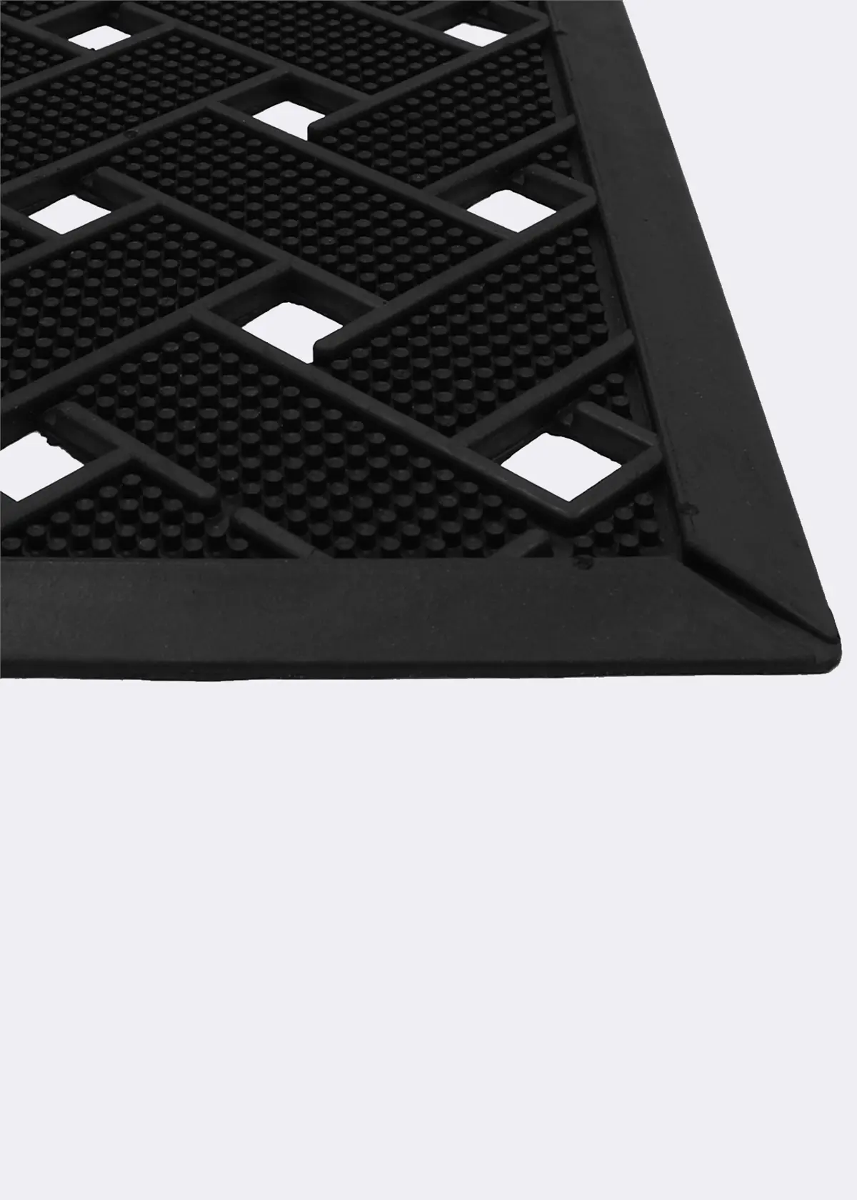 A photo of Lattice Rubber Door Mat 40x70cm