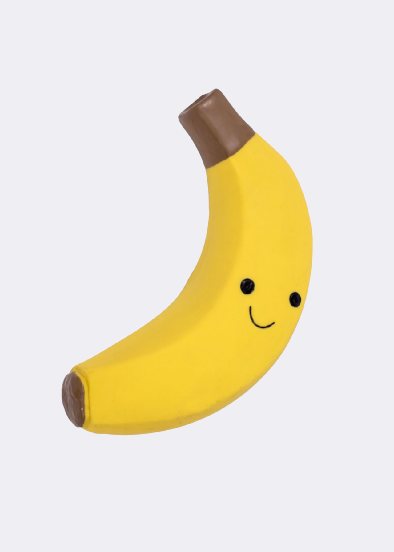 Foodie Faces Latex Banana Dog Toy Small
