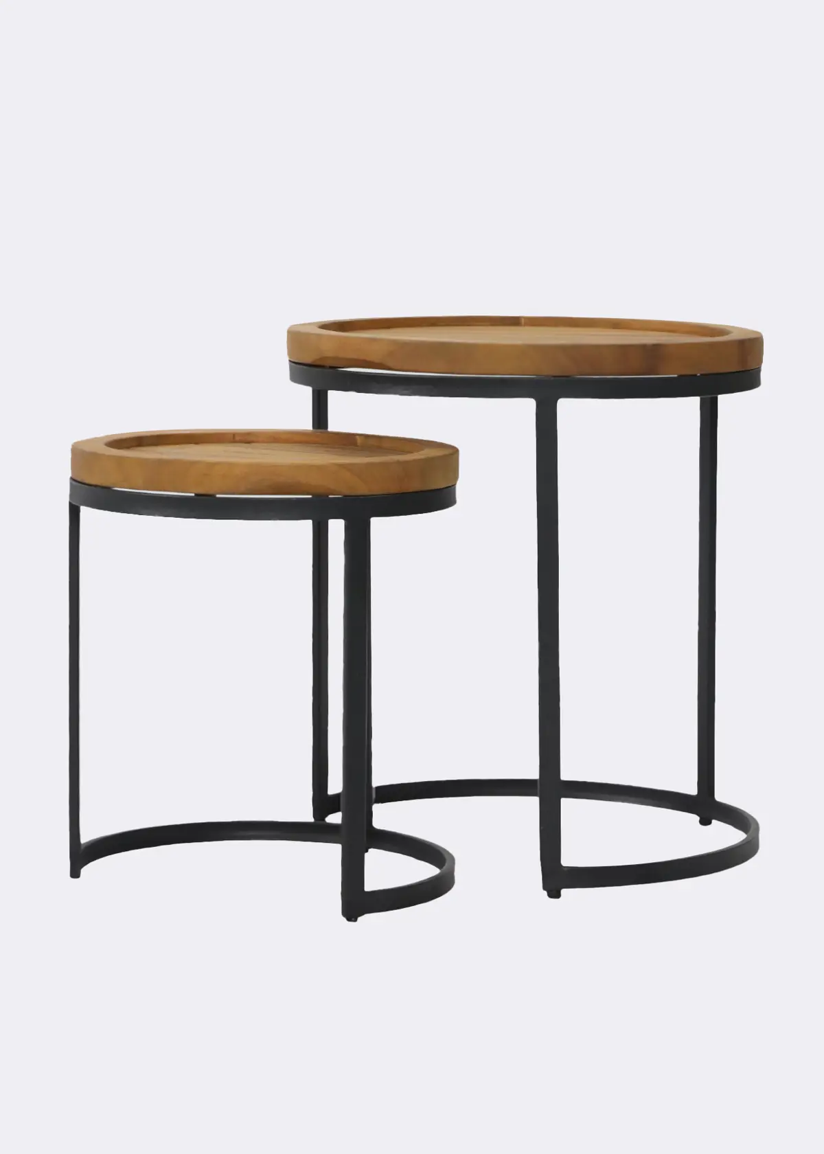 A photo of Gigogne Stacking Side Tables