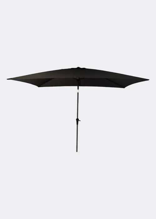 3m Grey Rectangle Parasol