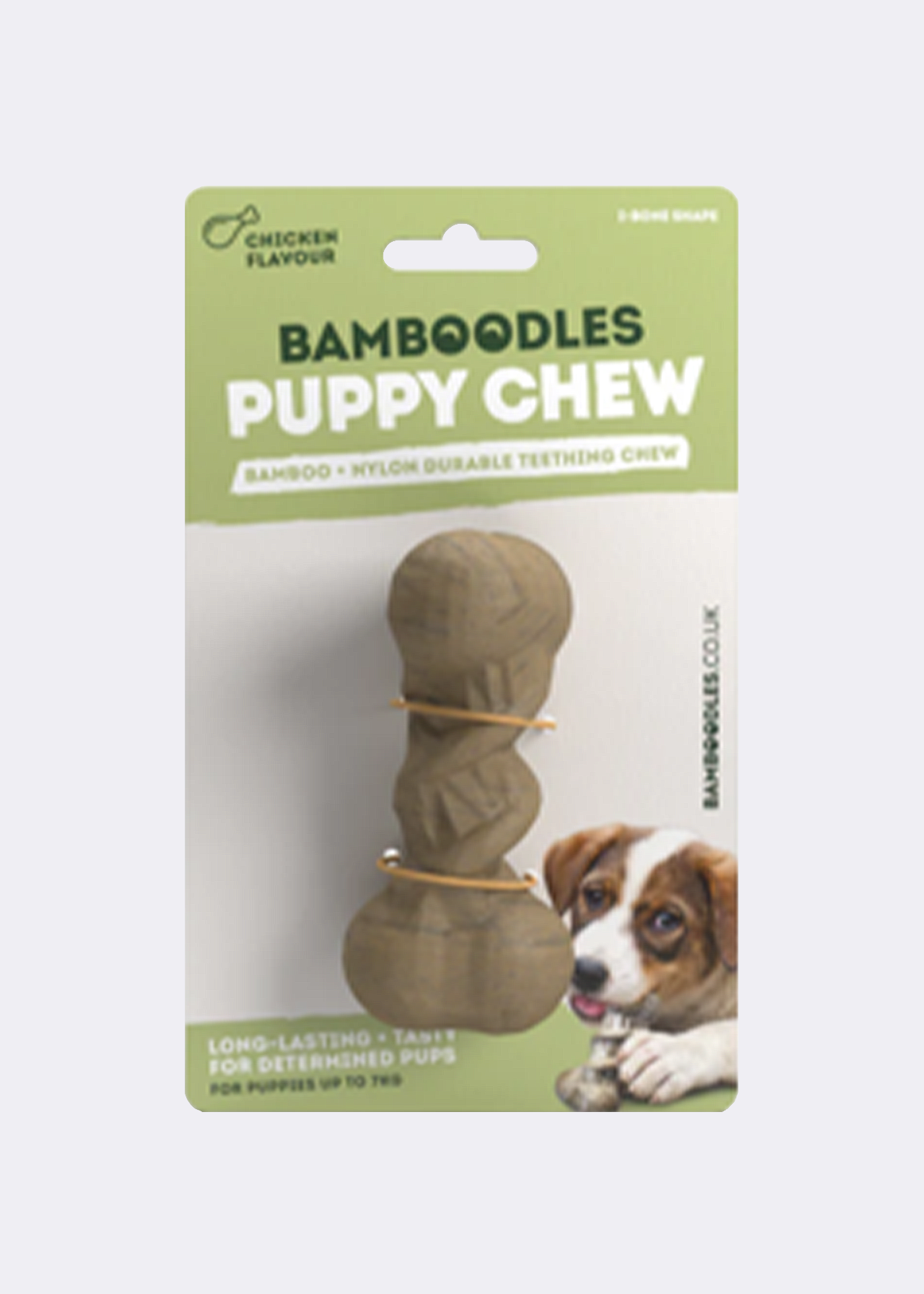 Bamboodles Puppy I Bone Chicken Flavour Chew
