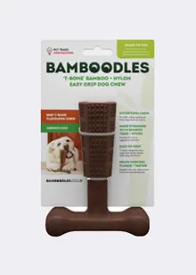 Bamboodles T-bone Beef Flavour Chew Medium