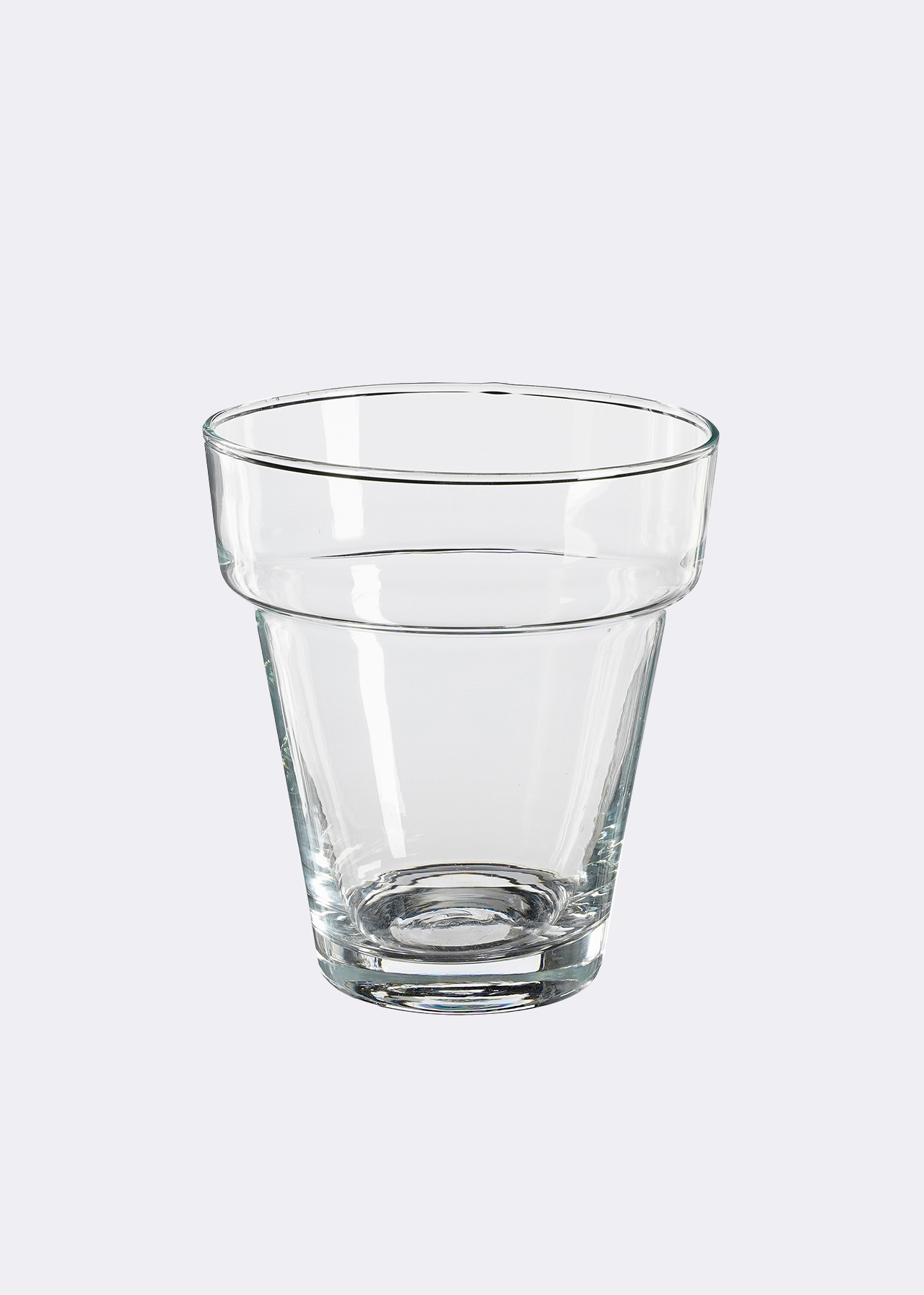 Glass Vase Pot 13cm