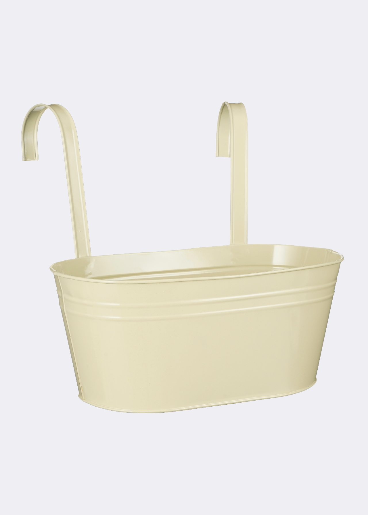 Joey Oval Hanging Pot 17cm Off White