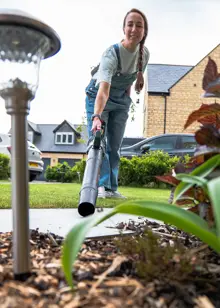 Webb Eco 20V Cordless Axial Blower with 4ah Battery & Charge