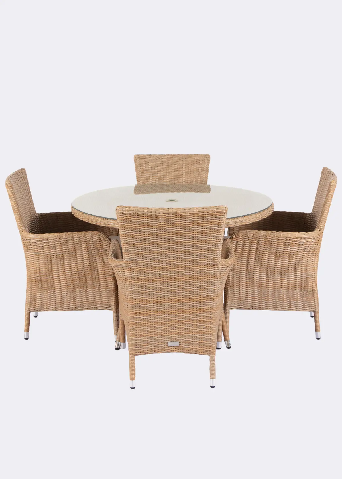 Malmo 4 Seat Outdoor Dining Set