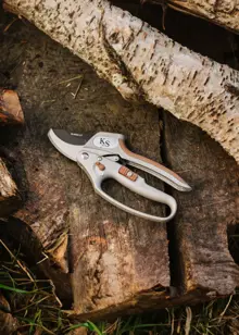 Kent & Stowe Surecut Hardwood Anvil Ratchet Secateurs