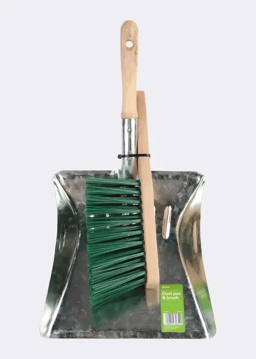 A photo of Dobbies Dust Pan & Brush