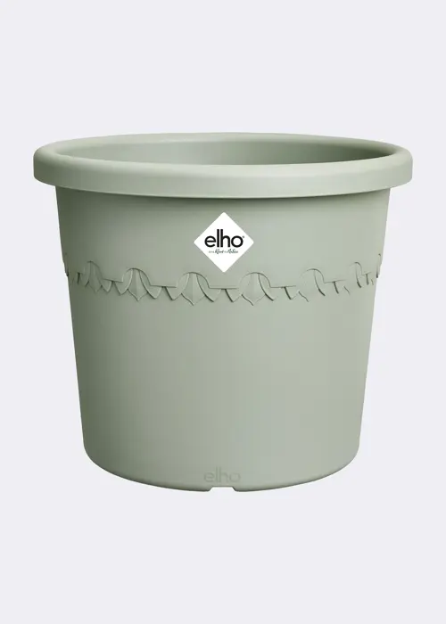 Elho Algarve Cilindro Pot 48cm Thyme Green