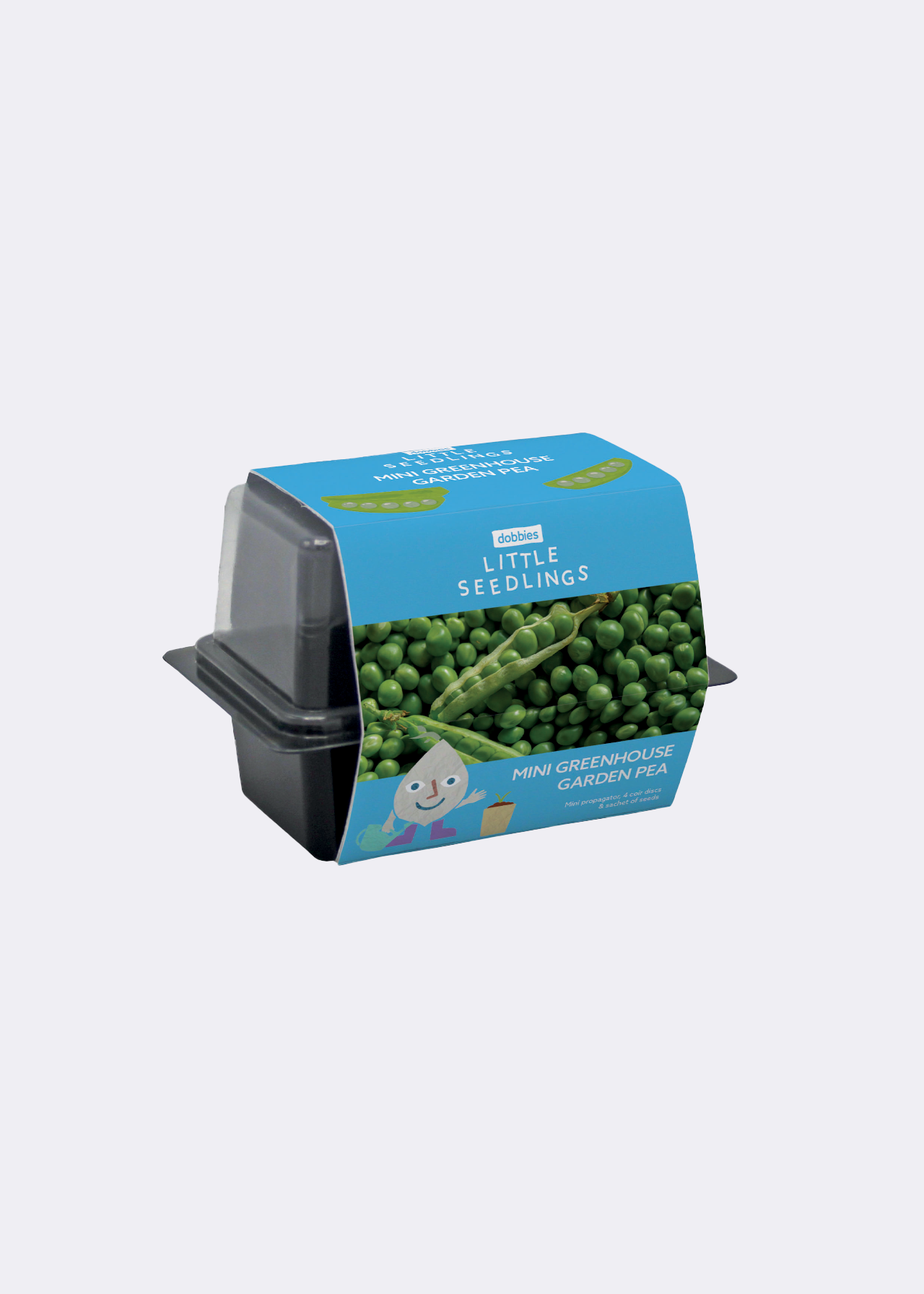 Little Seedlings GYO Garden Peas with Mini Greenhouse