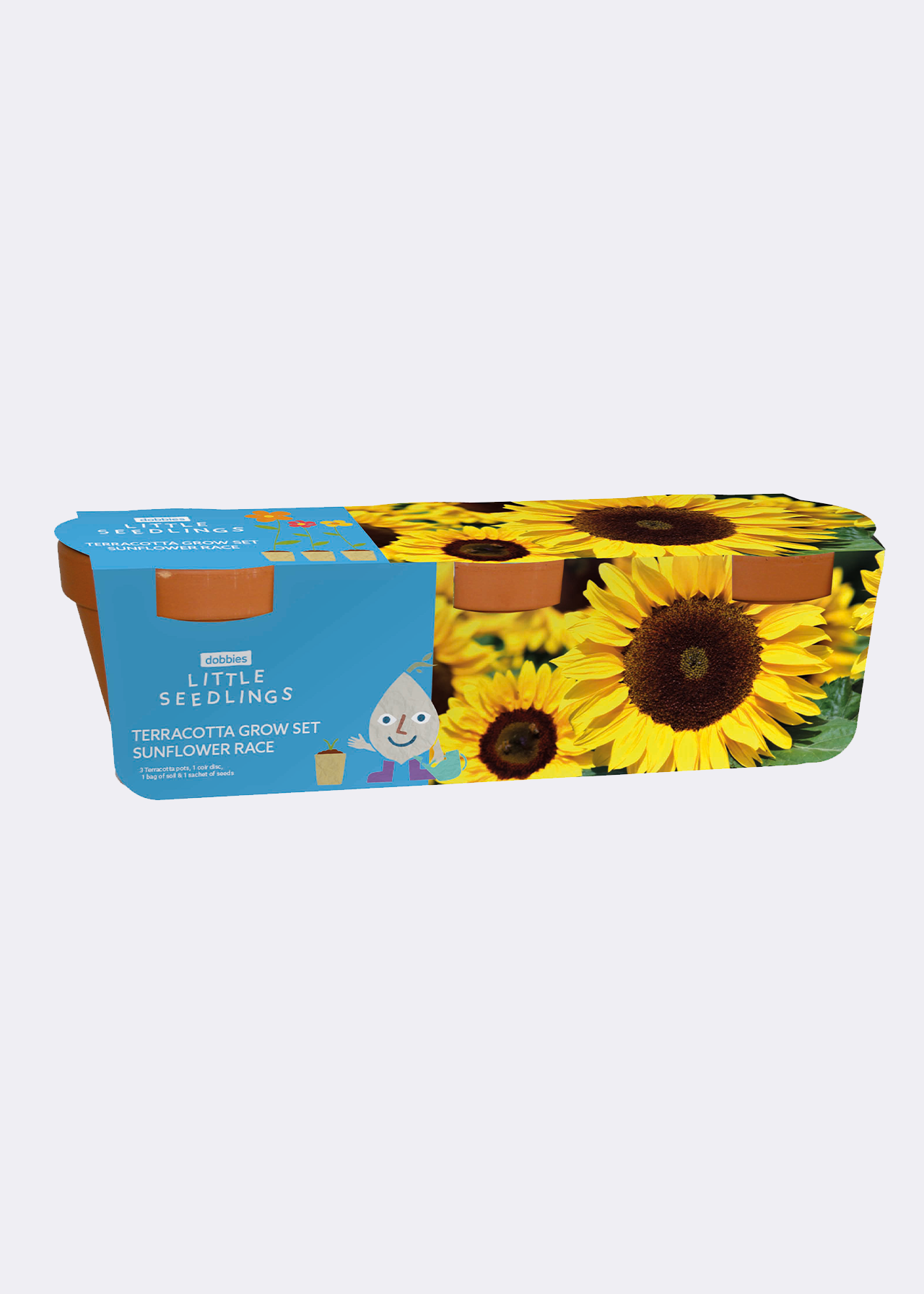 Little Seedlings Terracotta Sunflower Growing Kit