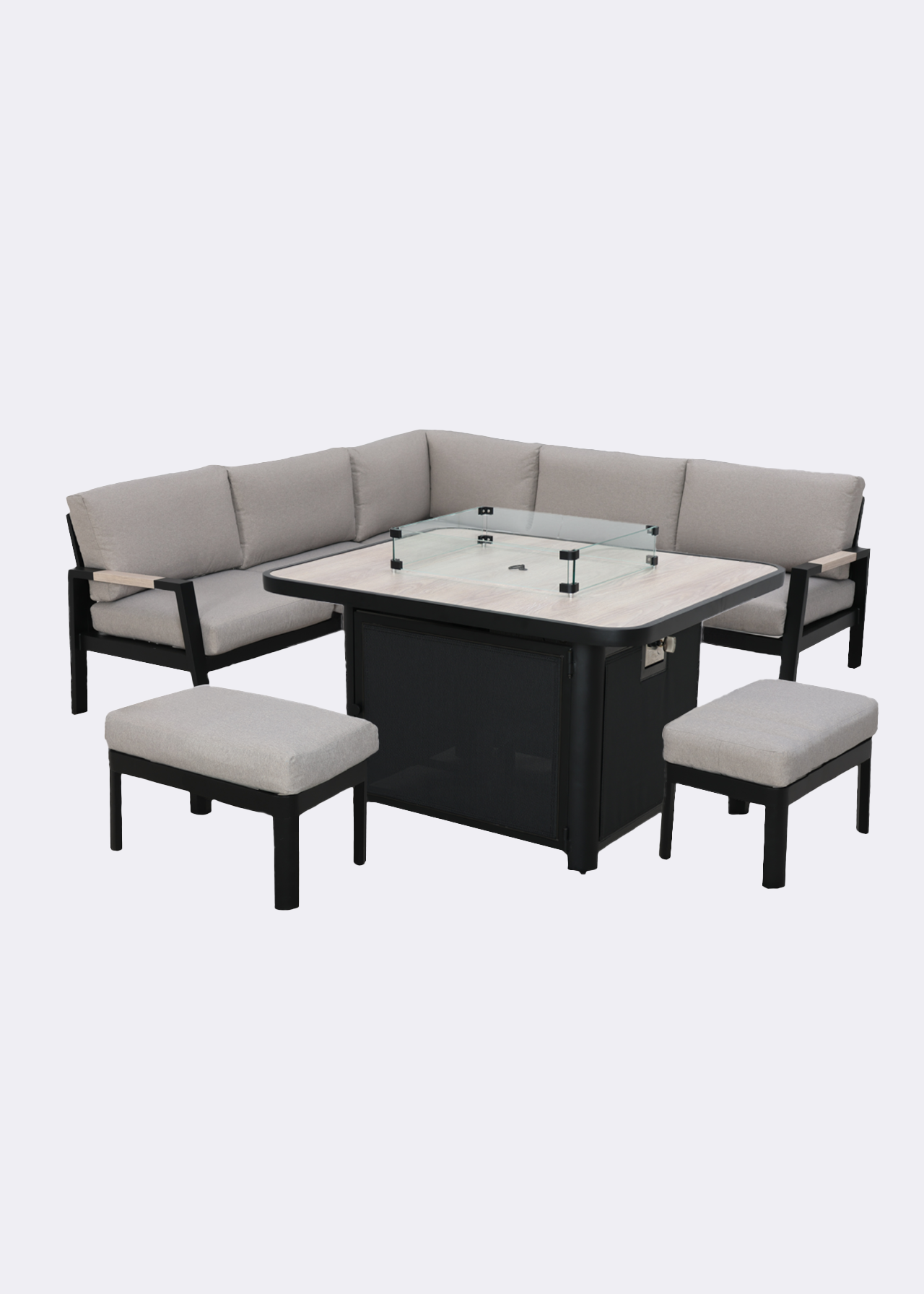 Boston Fire Pit Sofa Set Dobbies Garden Centres