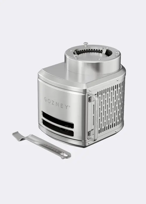 A photo of Gozney Roccbox Woodburner
