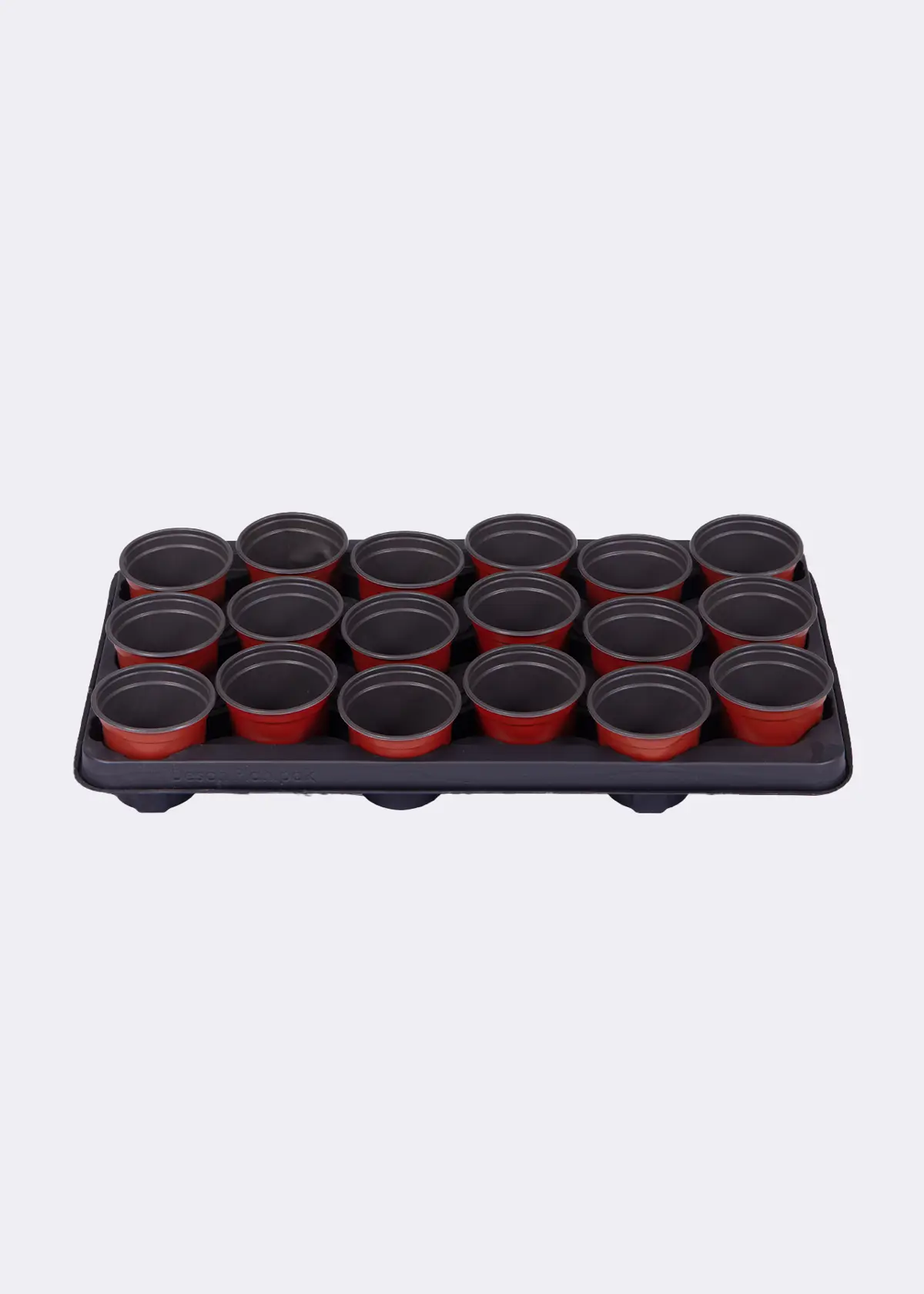A photo of Dobbies Potting On Tray with 18x9cm Pots