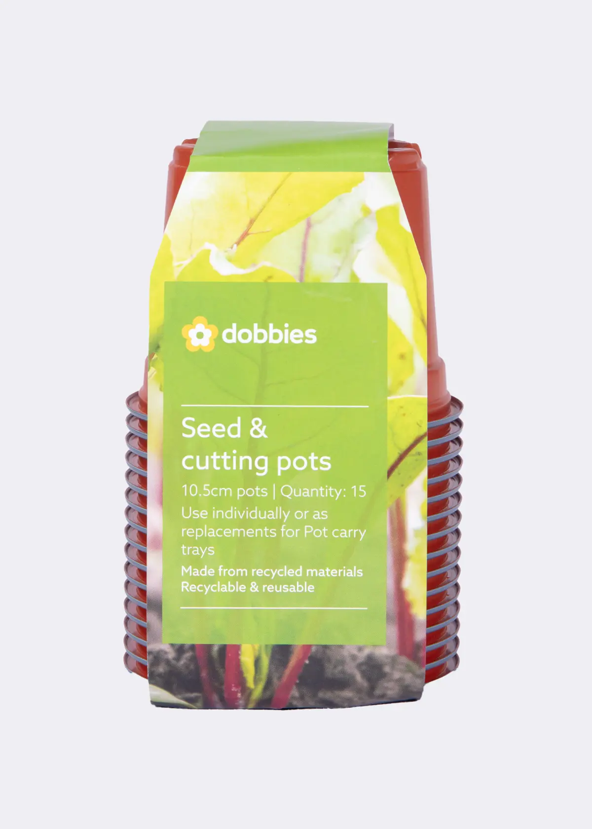A photo of Dobbies Growing On Pots 15x10.5cm